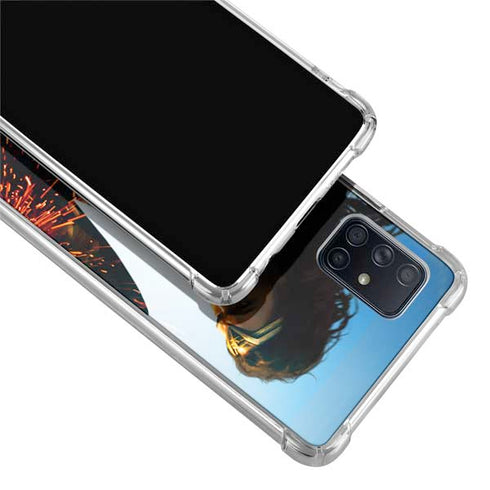 DC Comics Wonder Woman Action Pose Poster Galaxy A71 5G Clear Case