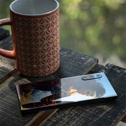 DC Comics Wonder Woman Action Pose Poster Galaxy Note 10 Skin