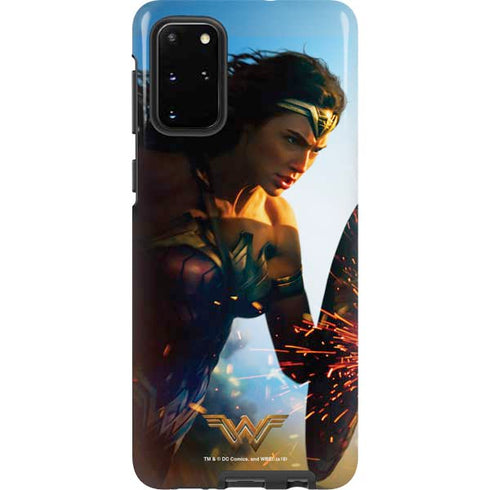DC Comics Wonder Woman Action Pose Poster Galaxy S20 Plus Pro Case