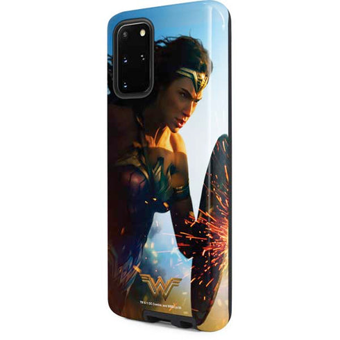 DC Comics Wonder Woman Action Pose Poster Galaxy S20 Plus Pro Case