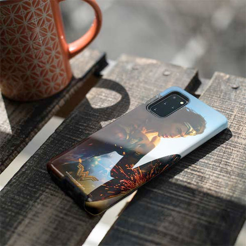 DC Comics Wonder Woman Action Pose Poster Galaxy S20 Plus Pro Case