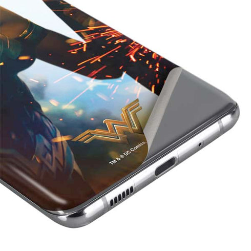 DC Comics Wonder Woman Action Pose Poster Galaxy S20 Plus Skin