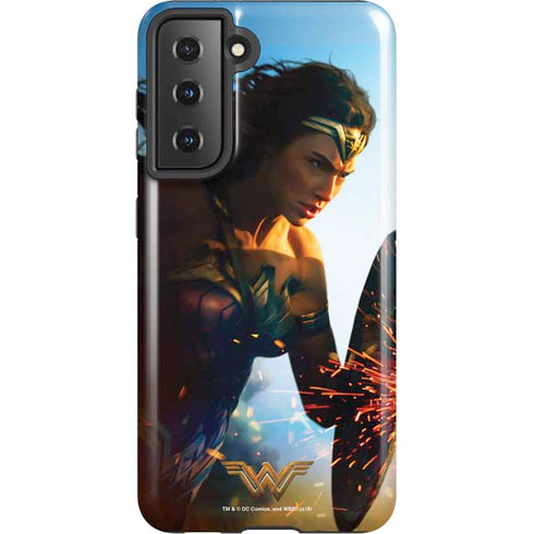 DC Comics Wonder Woman Action Pose Poster Galaxy S21 5G Pro Case