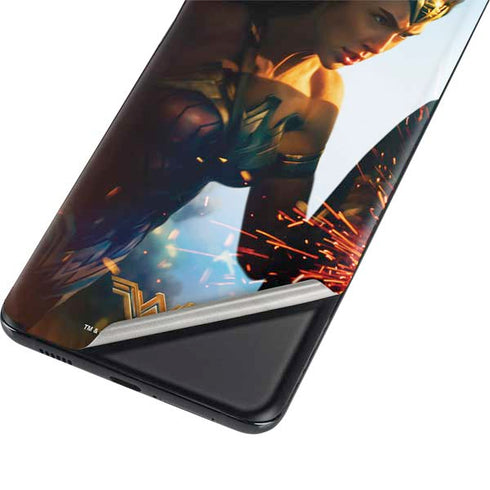 DC Comics Wonder Woman Action Pose Poster Galaxy S21 5G Skin