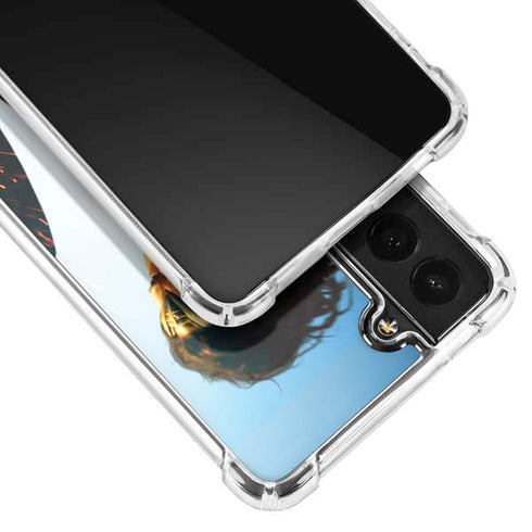 DC Comics Wonder Woman Action Pose Poster Galaxy S21 FE Clear Case