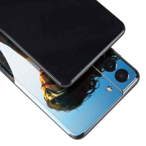 DC Comics Wonder Woman Action Pose Poster Galaxy S21 Plus 5G Skin