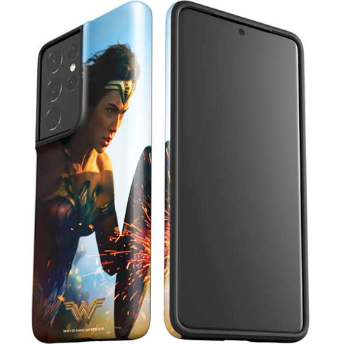 DC Comics Wonder Woman Action Pose Poster Galaxy S21 Ultra 5G Pro Case