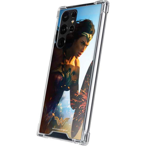 DC Comics Wonder Woman Action Pose Poster Galaxy S22 Ultra Clear Case
