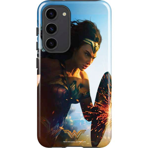 DC Comics Wonder Woman Action Pose Poster Galaxy S23 Plus Pro Case