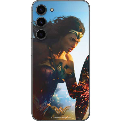 DC Comics Wonder Woman Action Pose Poster Galaxy S23 Plus Skin