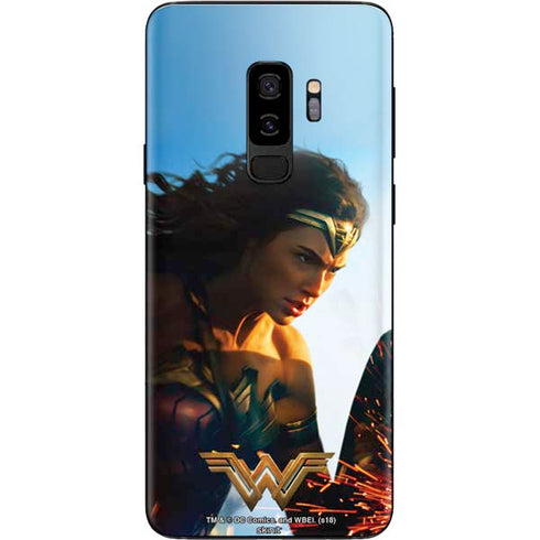 DC Comics Wonder Woman Action Pose Poster Galaxy S9 Plus Skin