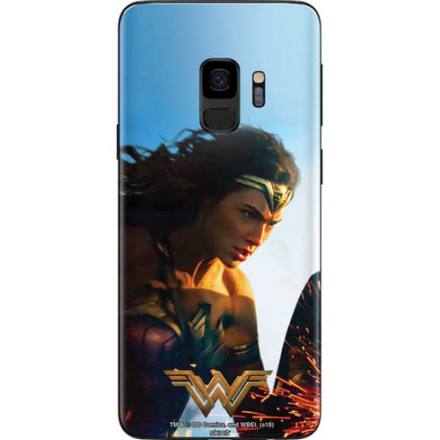 DC Comics Wonder Woman Action Pose Poster Galaxy S9 Skin