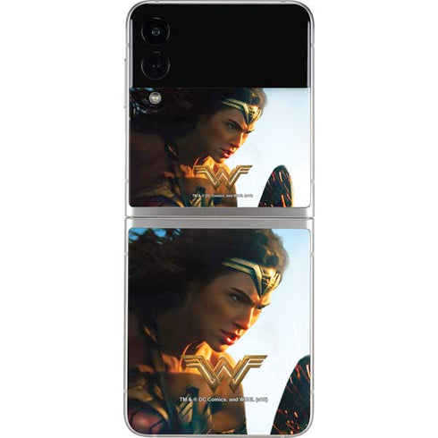 DC Comics Wonder Woman Action Pose Poster Galaxy Z Flip4 5G Skin