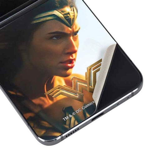 DC Comics Wonder Woman Action Pose Poster Galaxy Z Flip5 5G Skin