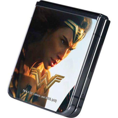 DC Comics Wonder Woman Action Pose Poster Galaxy Z Flip5 5G Skin