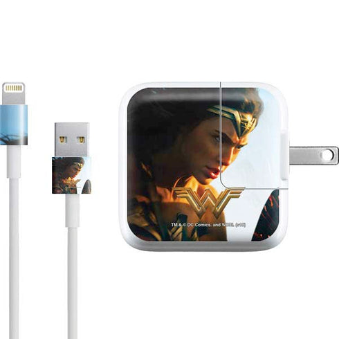 DC Comics Wonder Woman Action Pose Poster iPad Charger (10W USB) Skin