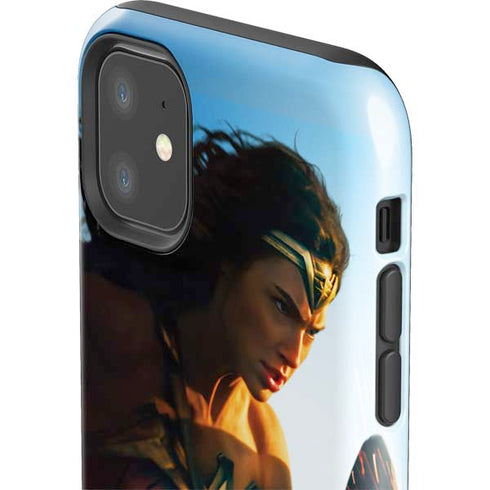 DC Comics Wonder Woman Action Pose Poster iPhone 11 Impact Case