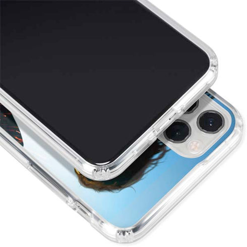 DC Comics Wonder Woman Action Pose Poster iPhone 11 Pro Clear Case