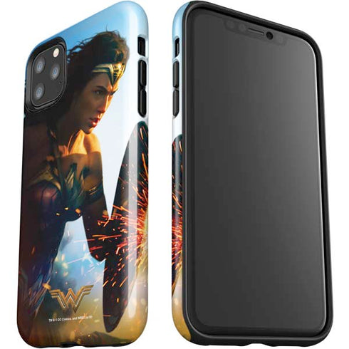 DC Comics Wonder Woman Action Pose Poster iPhone 11 Pro Max Impact Case