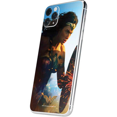 DC Comics Wonder Woman Action Pose Poster iPhone 11 Pro Max Skin