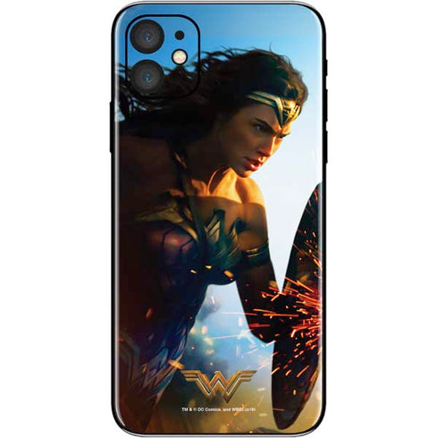 DC Comics Wonder Woman Action Pose Poster iPhone 11 Skin