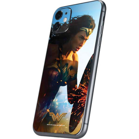DC Comics Wonder Woman Action Pose Poster iPhone 11 Skin