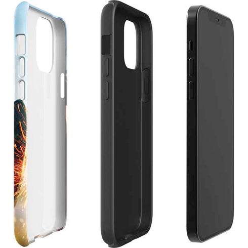 DC Comics Wonder Woman Action Pose Poster iPhone 12 Impact Case