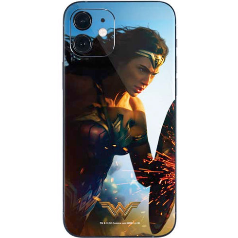DC Comics Wonder Woman Action Pose Poster iPhone 12 Mini Skin