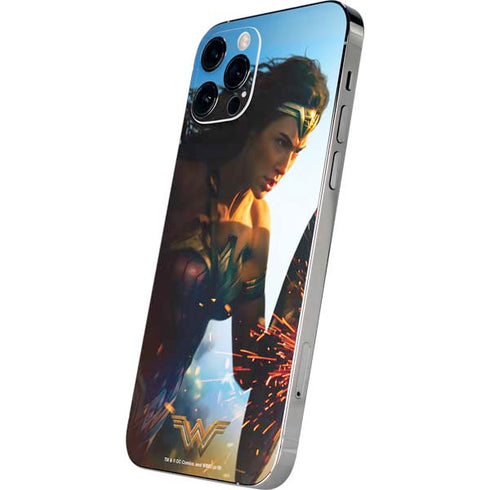 DC Comics Wonder Woman Action Pose Poster iPhone 12 Pro Max Skin