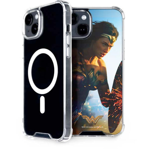 DC Comics Wonder Woman Action Pose Poster iPhone 13 MagSafe Case