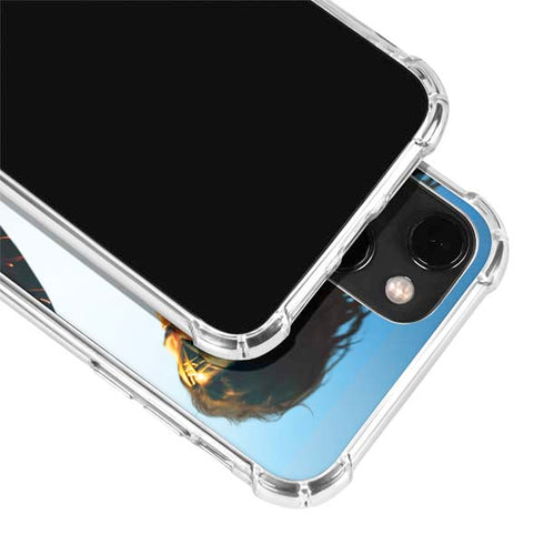 DC Comics Wonder Woman Action Pose Poster iPhone 14 Plus Clear Case