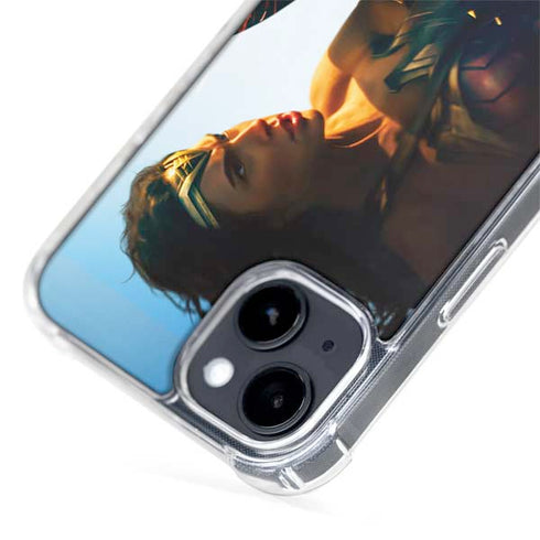 DC Comics Wonder Woman Action Pose Poster iPhone 15 Plus MagSafe Case