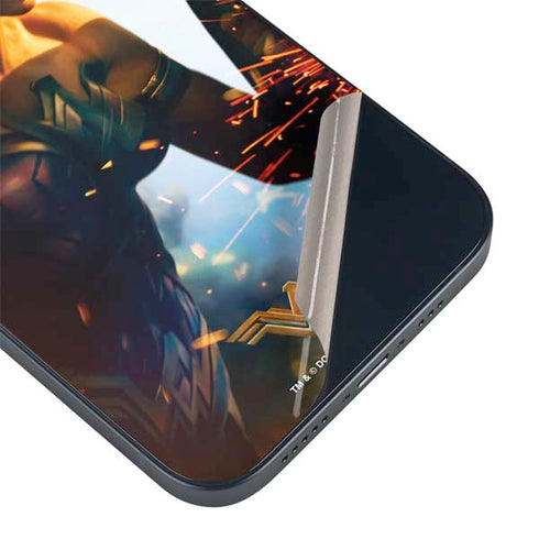 DC Comics Wonder Woman Action Pose Poster iPhone 14 Plus Skin