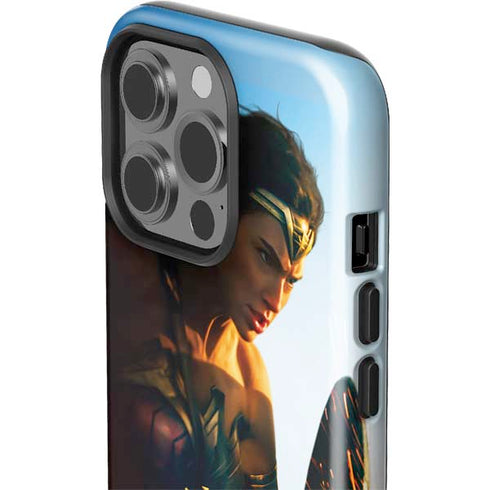 DC Comics Wonder Woman Action Pose Poster iPhone 15 Pro Impact Case
