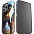 DC Comics Wonder Woman Action Pose Poster iPhone 14 Pro Impact Case