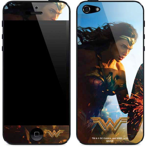 DC Comics Wonder Woman Action Pose Poster iPhone 5/5s/5SE Skin