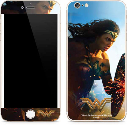 DC Comics Wonder Woman Action Pose Poster iPhone 6/6s Plus Skin