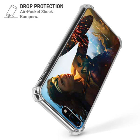 DC Comics Wonder Woman Action Pose Poster iPhone 7/8 Plus Clear Case