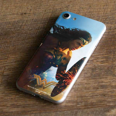 DC Comics Wonder Woman Action Pose Poster iPhone 8 Skin