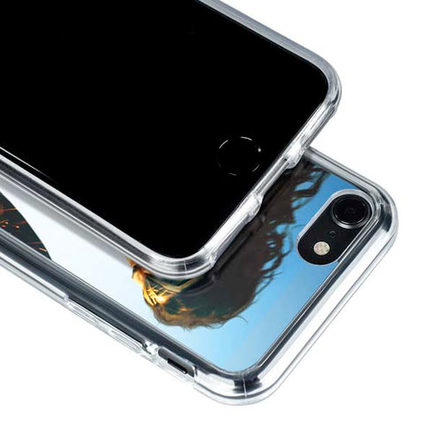 DC Comics Wonder Woman Action Pose Poster iPhone SE (2nd & 3rd Gen) Clear Case