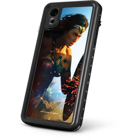 DC Comics Wonder Woman Action Pose Poster iPhone XR Waterproof Case