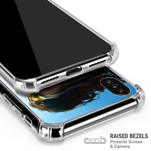 DC Comics Wonder Woman Action Pose Poster iPhone XS Max Clear Case