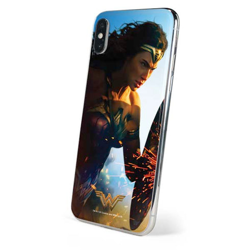 DC Comics Wonder Woman Action Pose Poster iPhone XS Max Skin