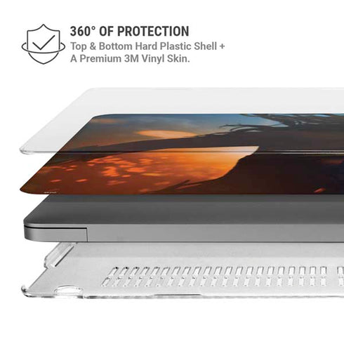 DC Comics Wonder Woman Action Pose Poster MacBook Pro 16in (2021-25) Case plus Skin