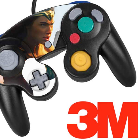 DC Comics Wonder Woman Action Pose Poster Nintendo GameCube Controller Skin