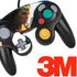 DC Comics Wonder Woman Action Pose Poster Nintendo GameCube Controller Skin