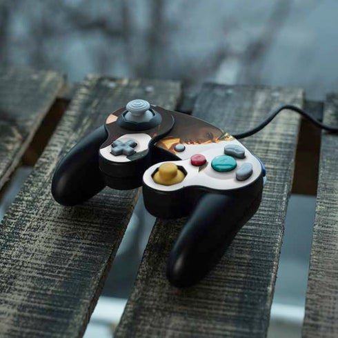 DC Comics Wonder Woman Action Pose Poster Nintendo GameCube Controller Skin