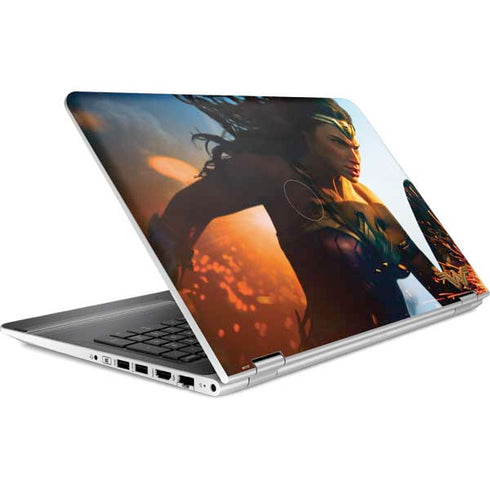 DC Comics Wonder Woman Action Pose Poster HP Pavilion Skin