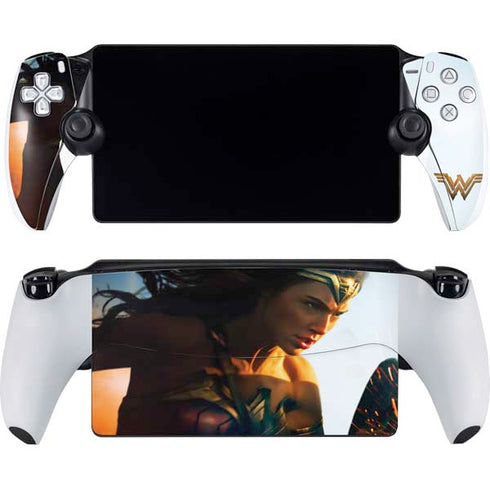DC Comics Wonder Woman Action Pose Poster PlayStation Portal Remote Player Skin