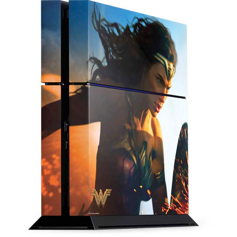 DC Comics Wonder Woman Action Pose Poster PS4 Console Skin
